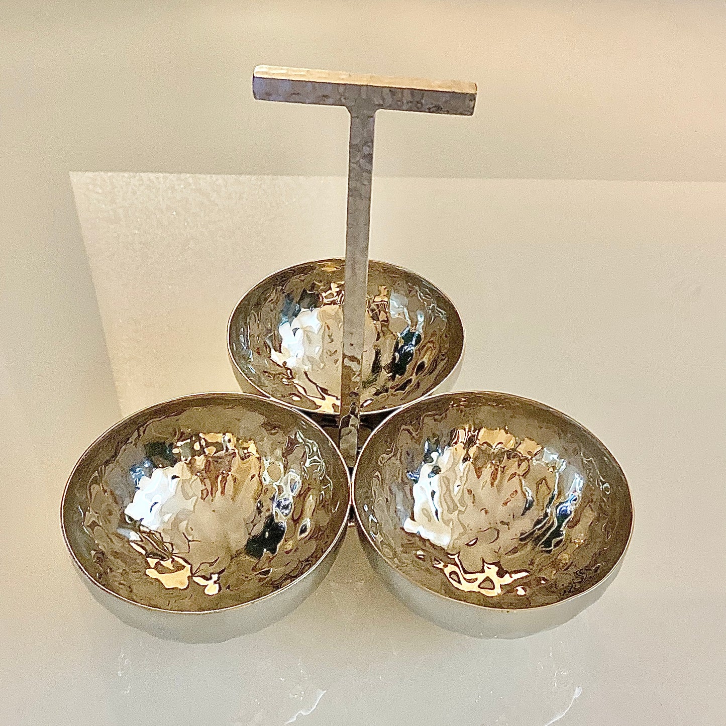 Sloane Hammered Treble Serving Bowl H24.5cm