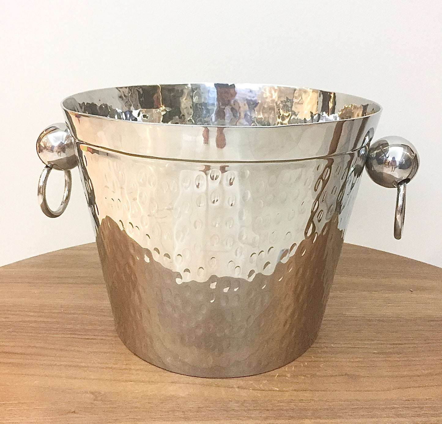 La Géode Hammered Champagne Bucket, 12L & Dia.31cm"