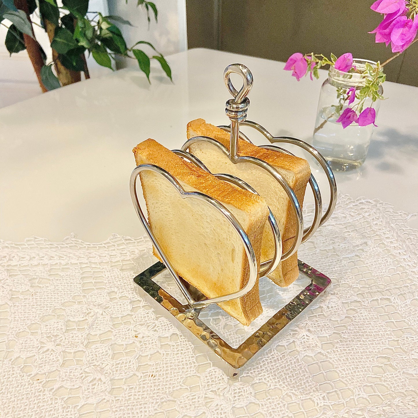 Royal Heart-Shaped Toast Rack