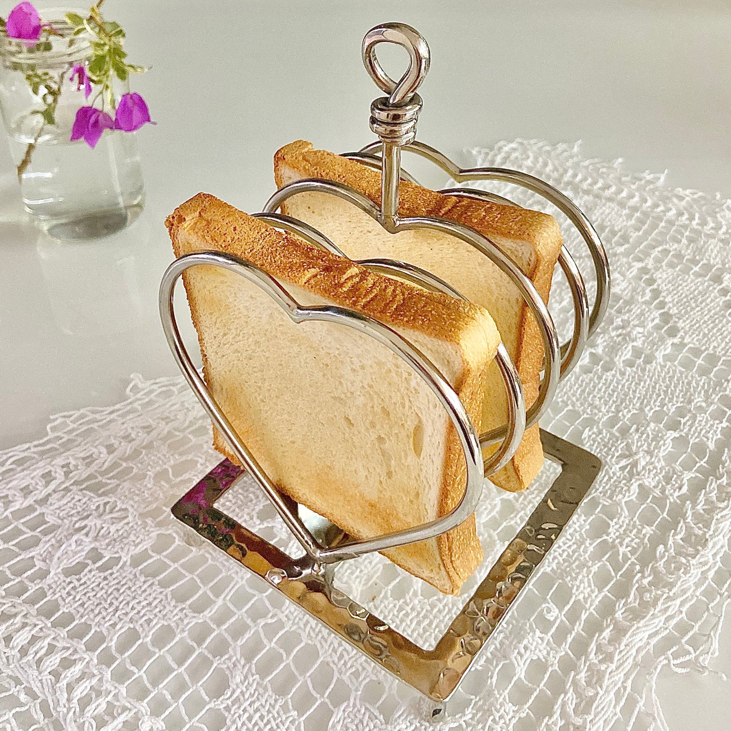 Royal Heart-Shaped Toast Rack