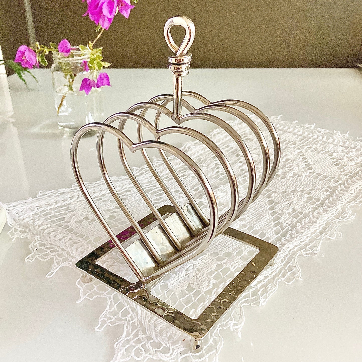 Royal Heart-Shaped Toast Rack