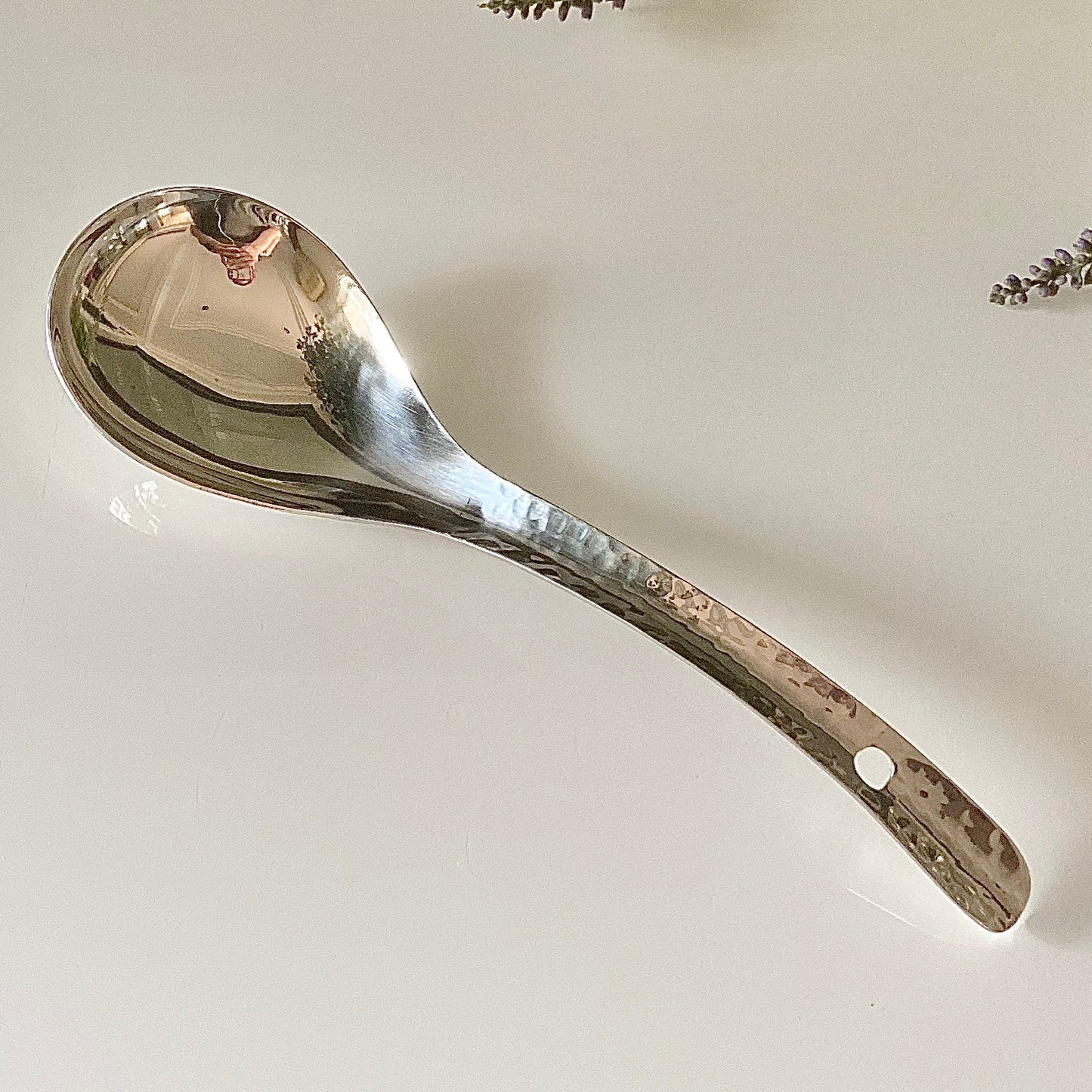 Crownley Hammered Serving Spoon