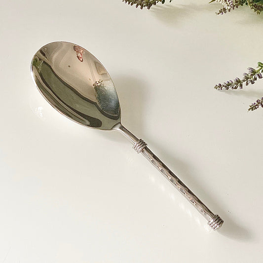 Crown Reach Hammered Serving Spoon