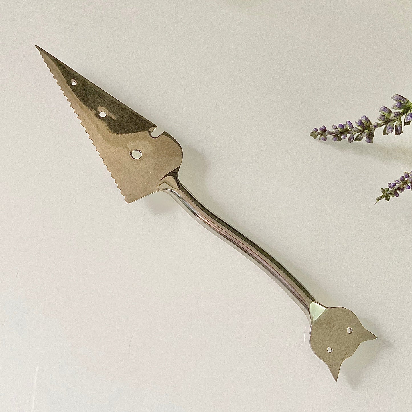 The Cat Serrated Cheese Knife , 20cm