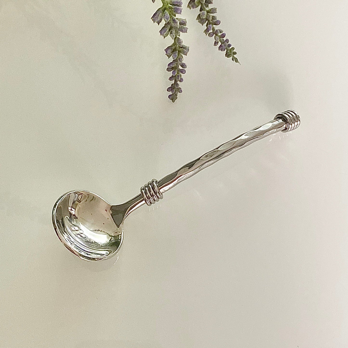 Crown Reach Hammered Scooping Spoon, L12cm