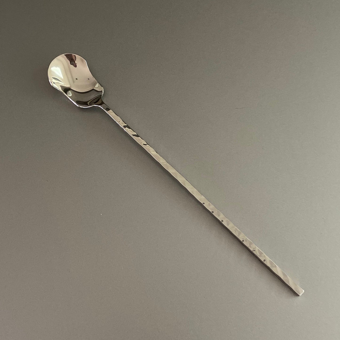 Sloane Hammered Parfait Spoon, L23.5cm